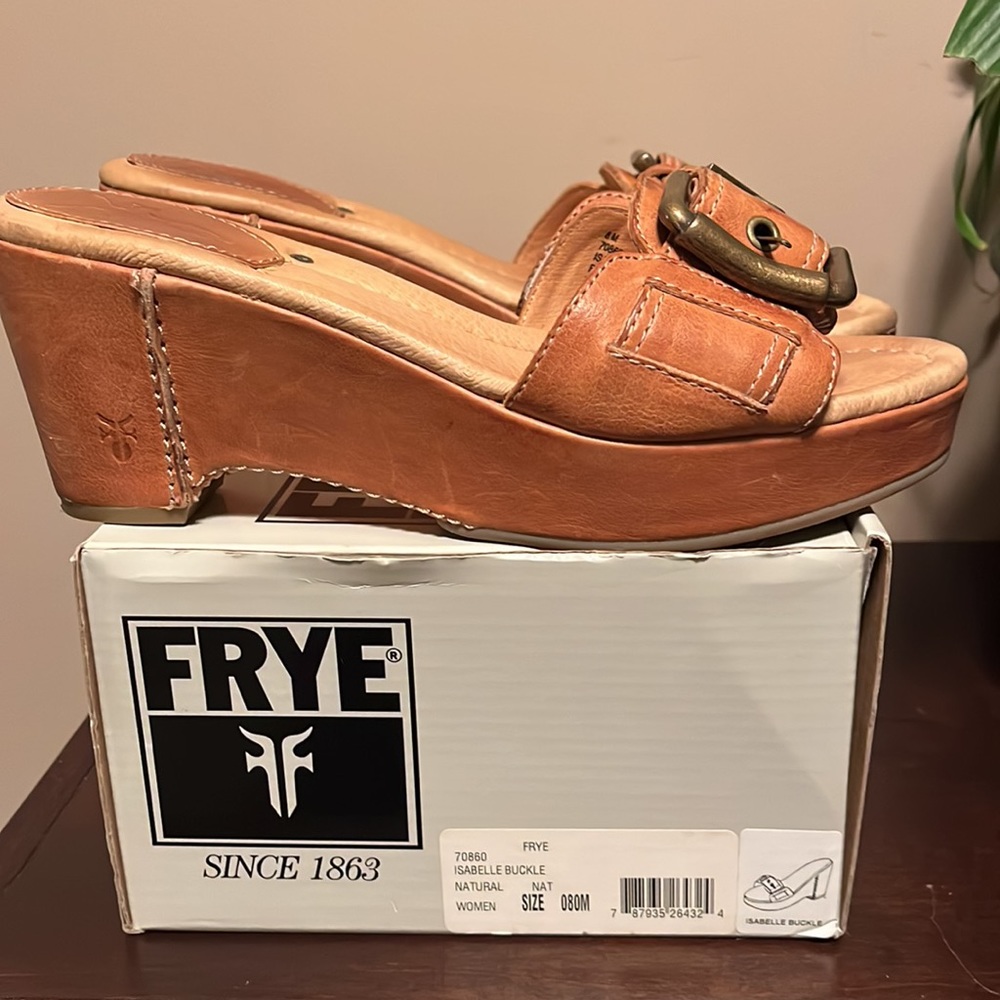 Women’s FRYE Buckle Slide